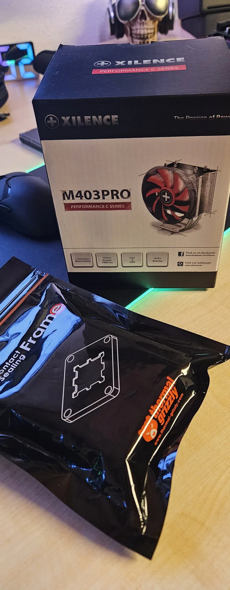 Komponenten für den ersten AM5-Aufbau mit Ryzen 7 9800X3D