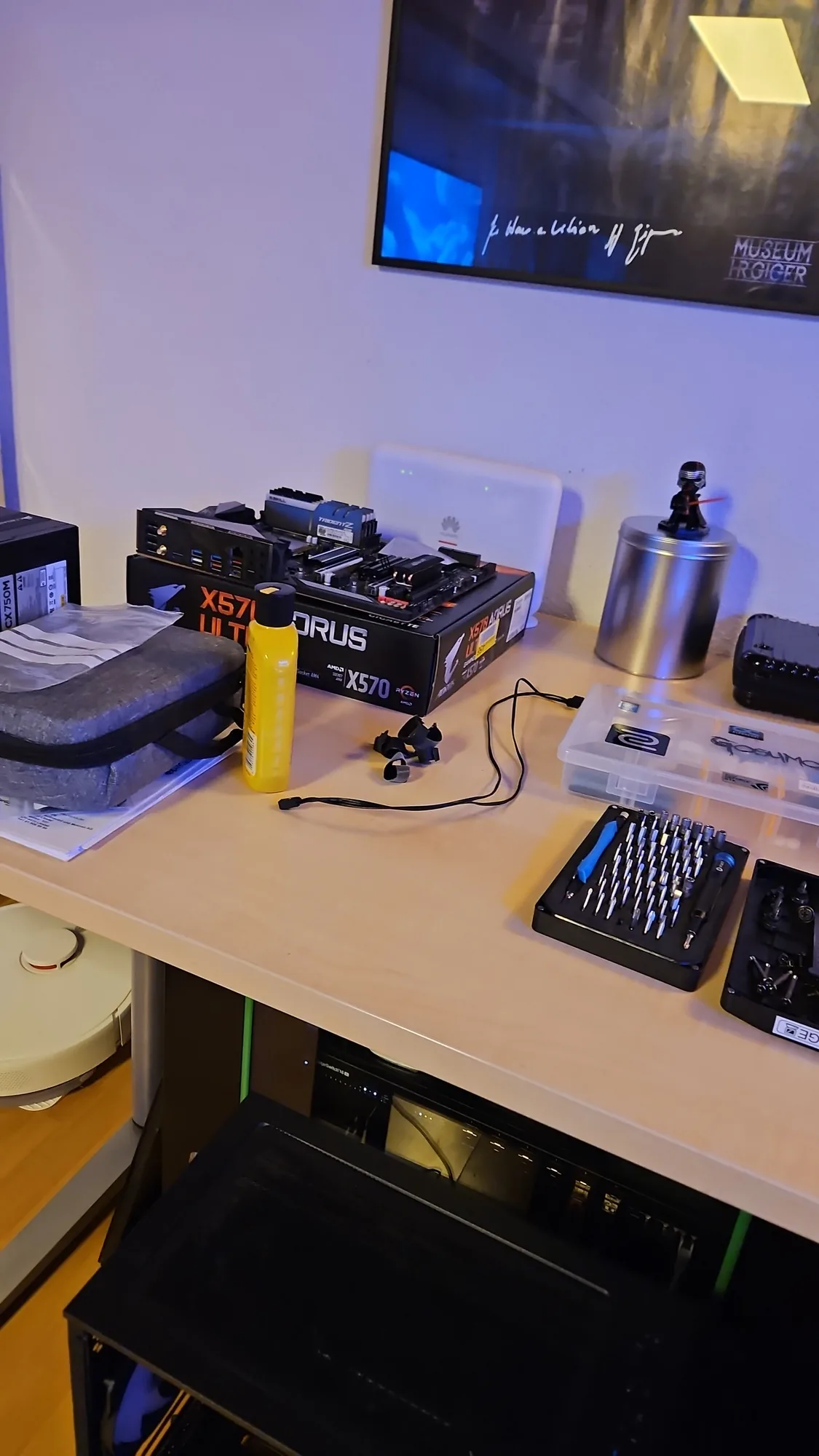 BloodMod mit X870E Aorus, Ryzen 7 9800X3D und RTX 3090: Aufnahme 034