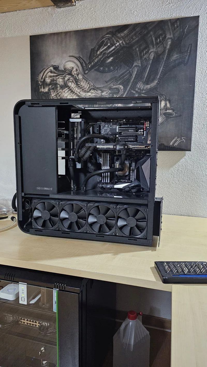 BloodMod mit RTX 3090 während der ersten AM5-Ausbaustufe