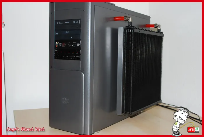 Cover Cooler Master ATCS 840 BloodMod