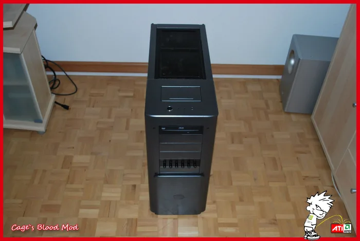 Cooler Master ATCS 840 BloodMod: Projektaufnahme