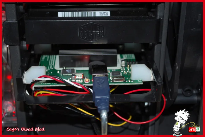 Cooler Master ATCS 840 BloodMod: Projektaufnahme