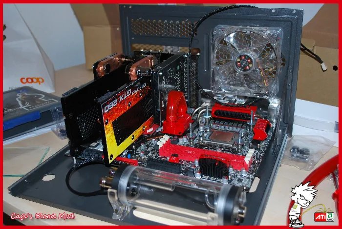 Cooler Master ATCS 840 BloodMod: Projektaufnahme