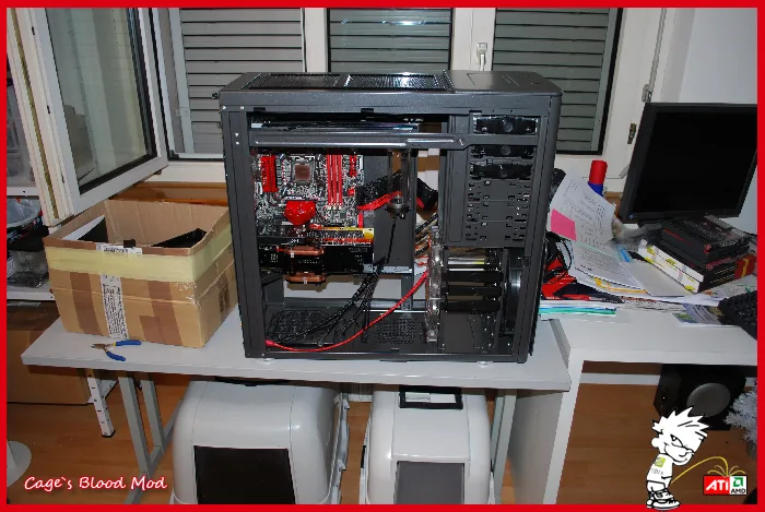 Cooler Master ATCS 840 BloodMod: Projektaufnahme