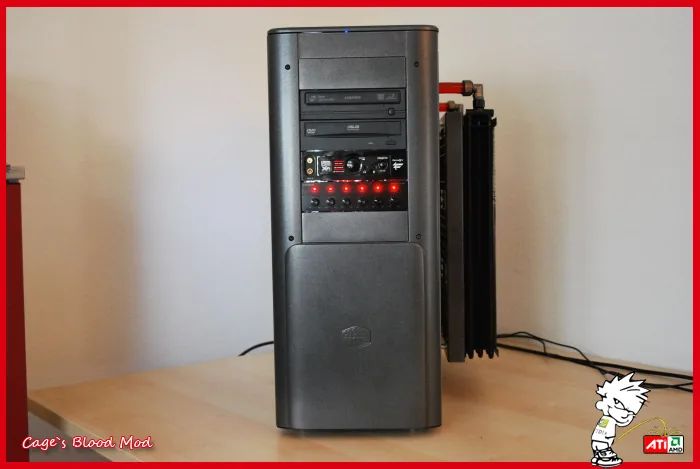 Cooler Master ATCS 840 BloodMod: Projektaufnahme