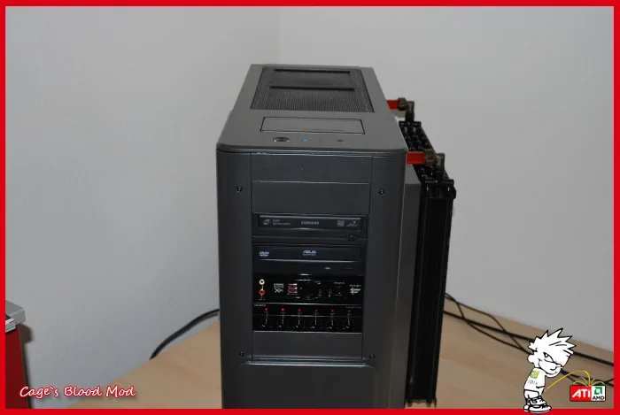 Cooler Master ATCS 840 BloodMod: Projektaufnahme