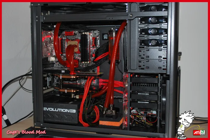 Cooler Master ATCS 840 BloodMod: Projektaufnahme