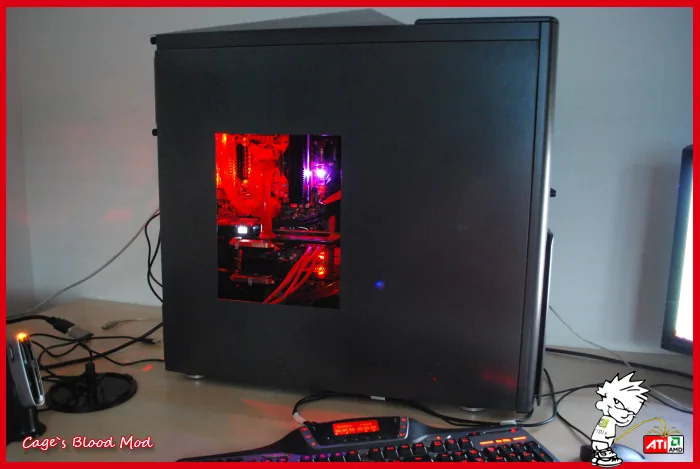 Cooler Master ATCS 840 BloodMod: Projektaufnahme