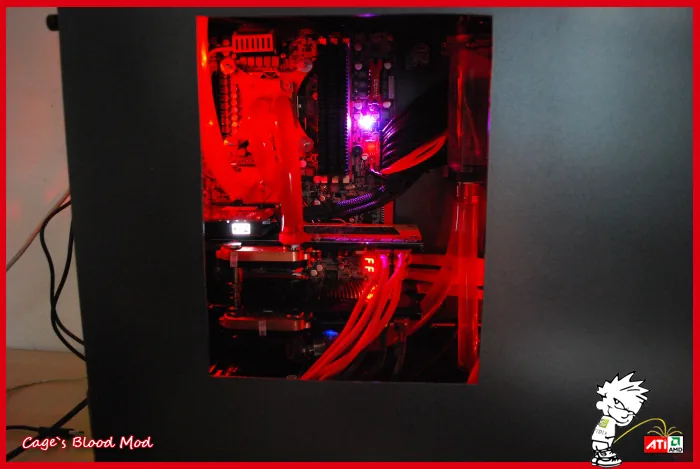 Cooler Master ATCS 840 BloodMod: Projektaufnahme
