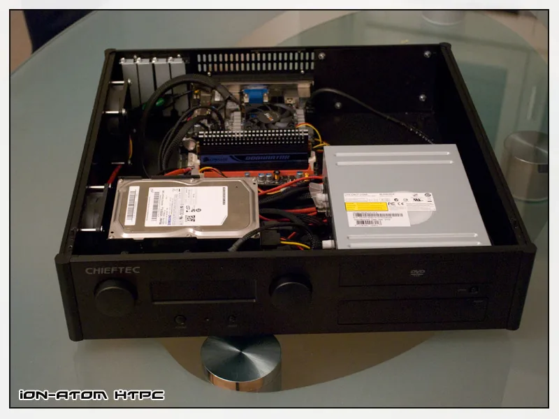 Chieftec HM-03 HTPC: Projektaufnahme