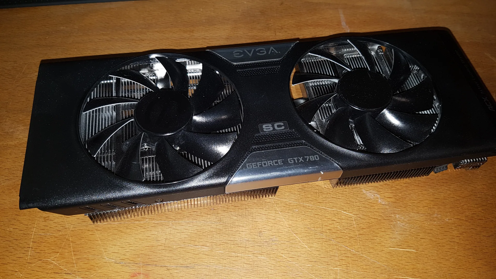 Hulk Mod: EVGA-Grafikkarte vor dem nächsten Einbau