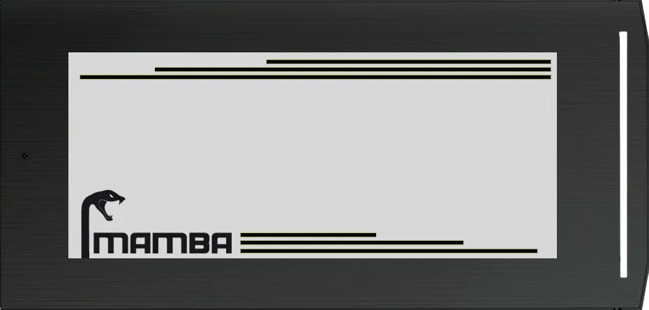 NCASE M1 Mamba Mod: Projektaufnahme