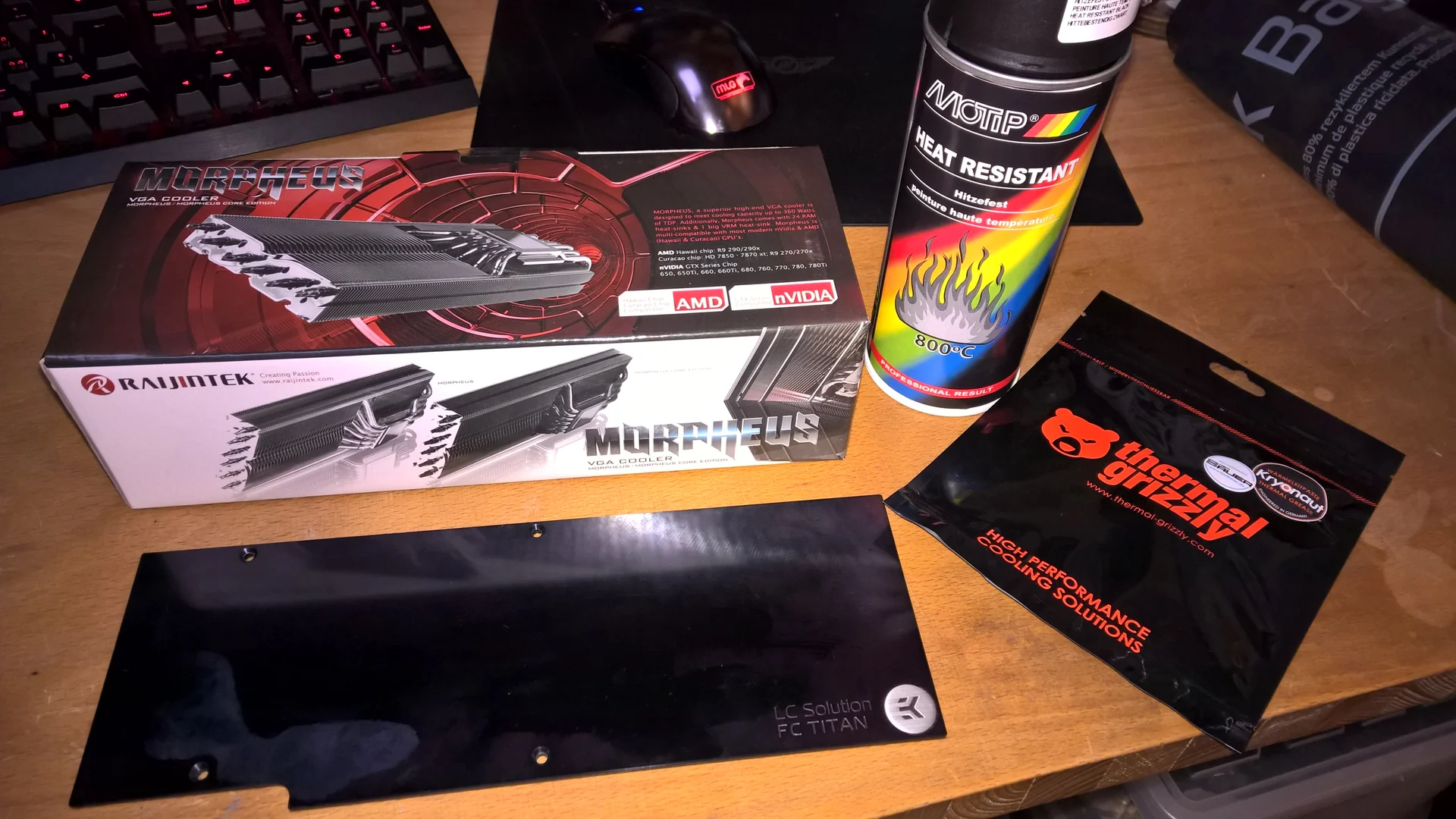 NCASE M1 Mamba Mod: Grafikkartenumbau mit Kühlerteilen und Montagematerial