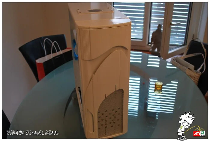 Thermaltake White Shark Mod: Projektaufnahme