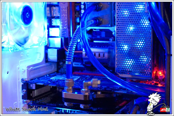 Thermaltake White Shark Mod: Projektaufnahme