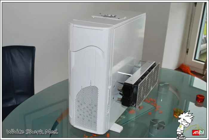 Cover Thermaltake White Shark Mod