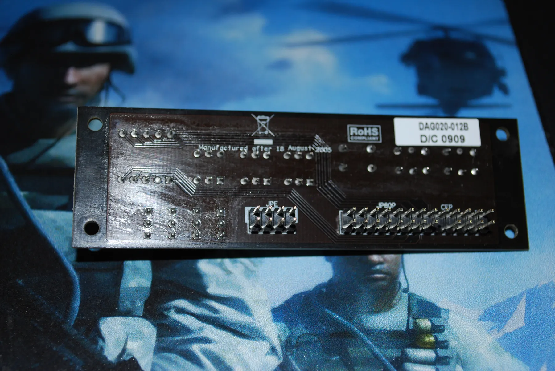 SilverStone TJ07 BloodMod: EVGA Panel: Aufnahme 1
