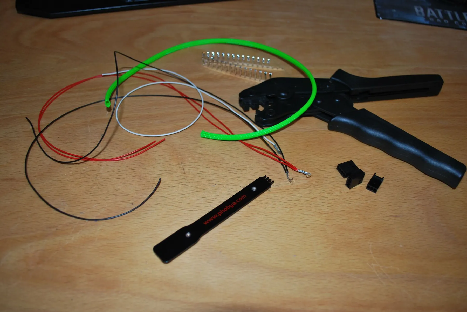 SilverStone TJ07 BloodMod: Luefterkabel test: Aufnahme 1