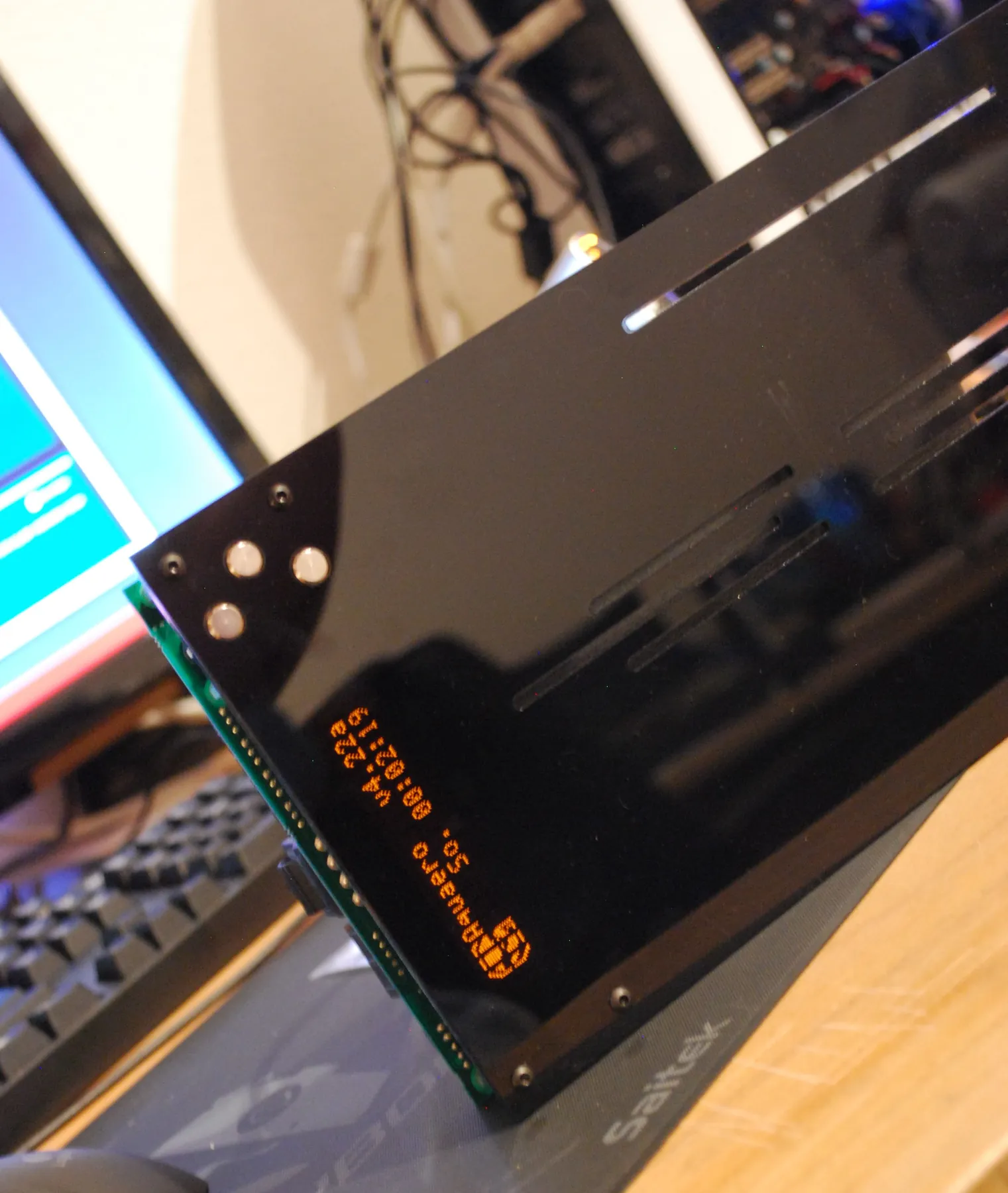 SilverStone TJ07 BloodMod: Aquerofront: Aufnahme 1