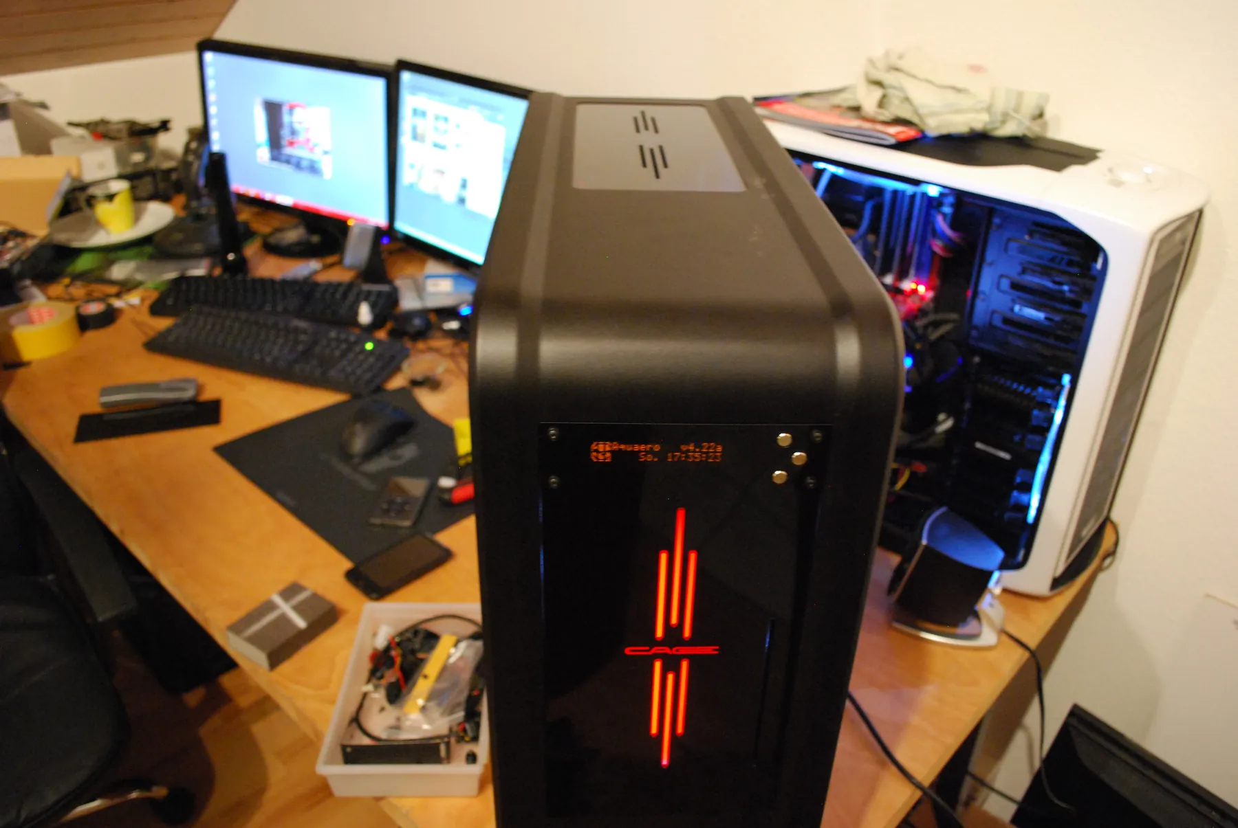 SilverStone TJ07 BloodMod: Top Window: Aufnahme 2