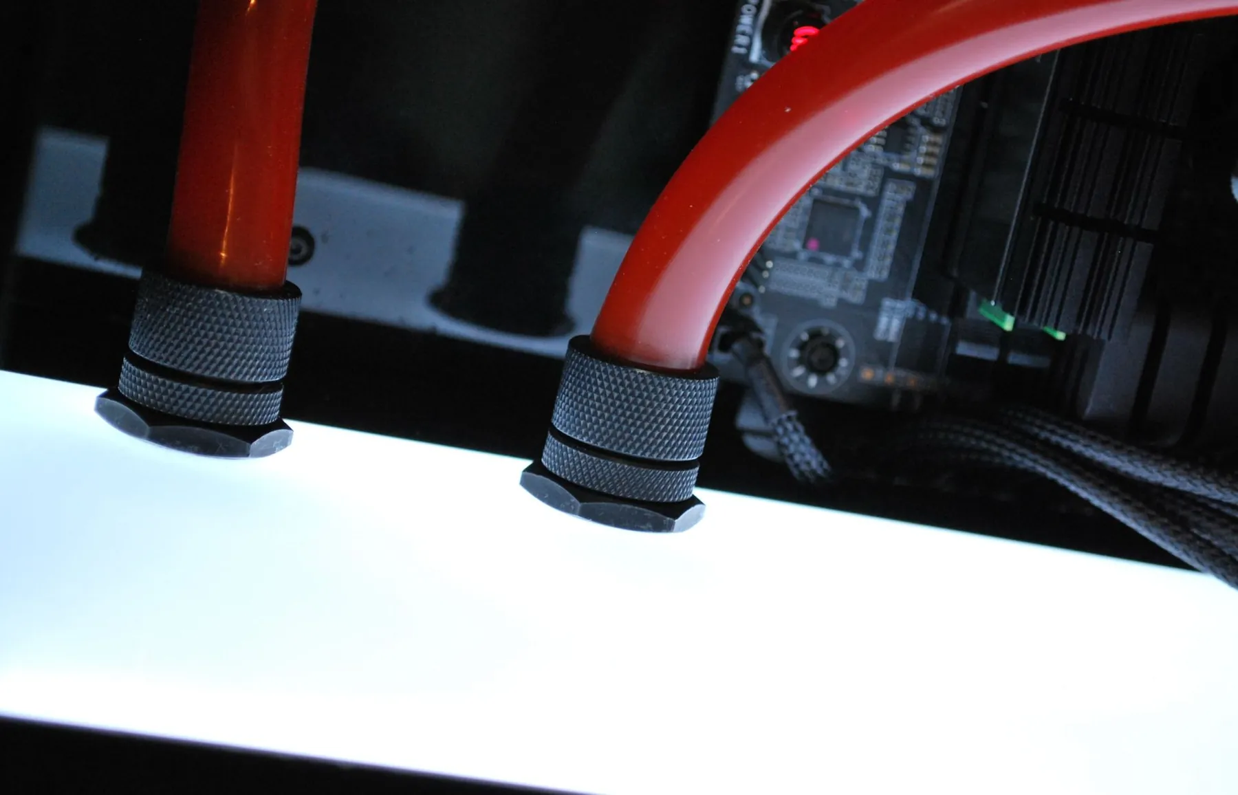 SilverStone TJ07 BloodMod: Wasserkühlung: Aufnahme 5
