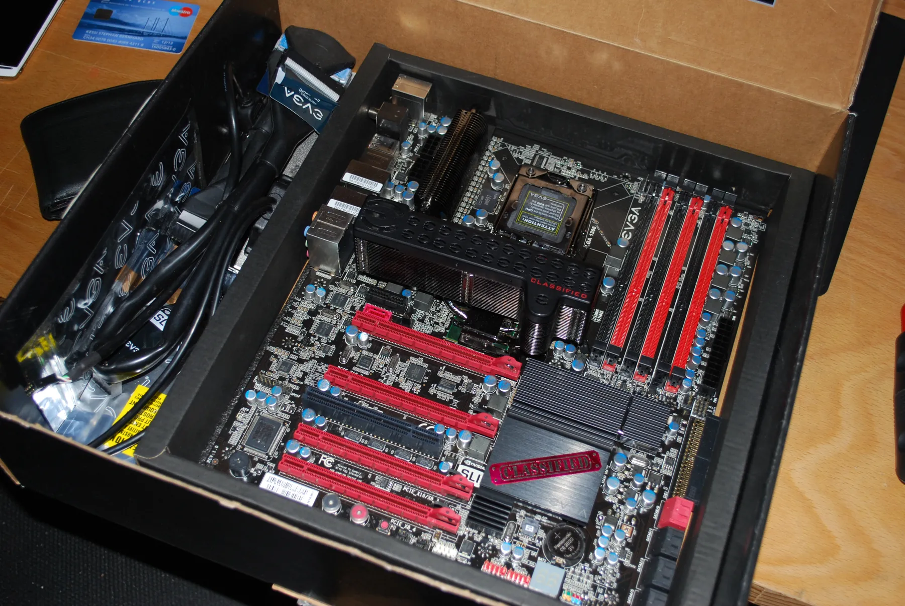 SilverStone TJ07 BloodMod: Projektstand: Aufnahme 1