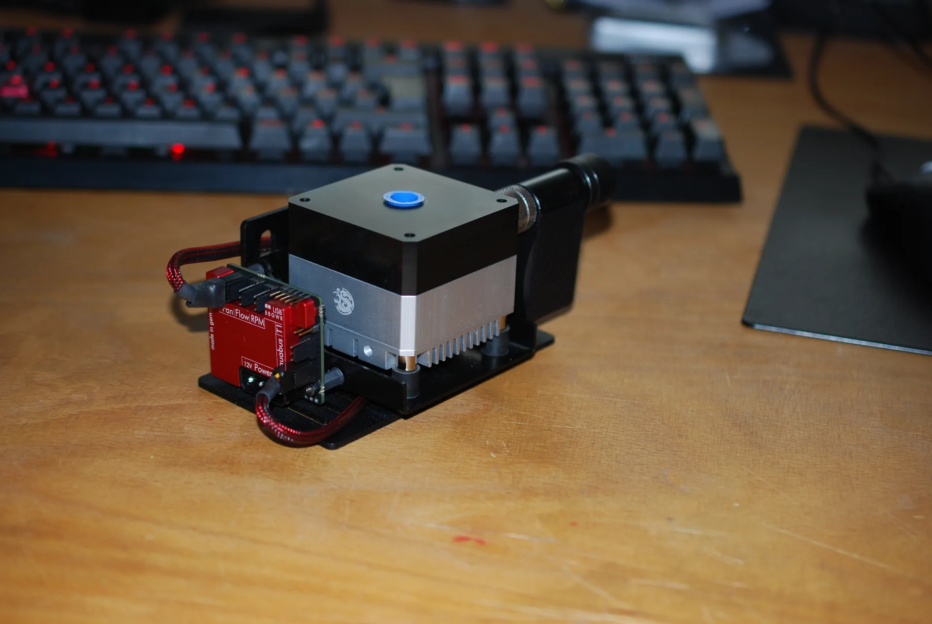 TJ07 BloodMod Dormant Red: Projektaufnahme
