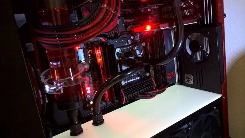 TJ07 BloodMod Dormant Red: Projektaufnahme