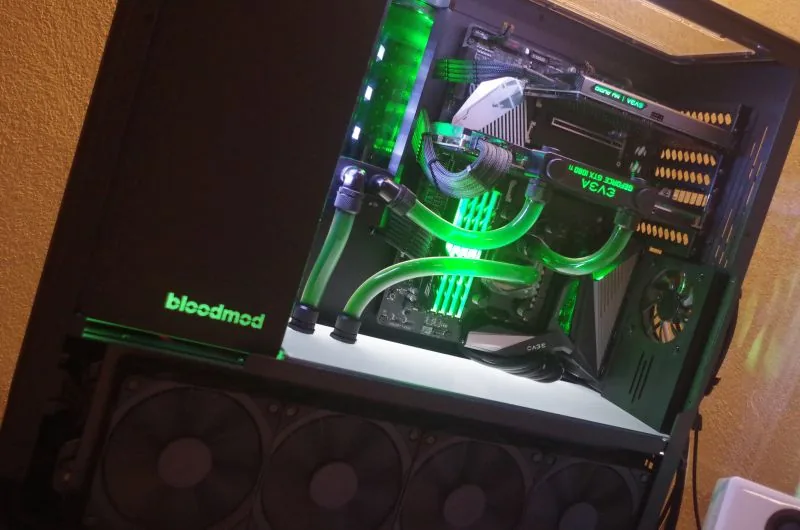 TJ07 BloodMod HarleyBlack: Projektaufnahme